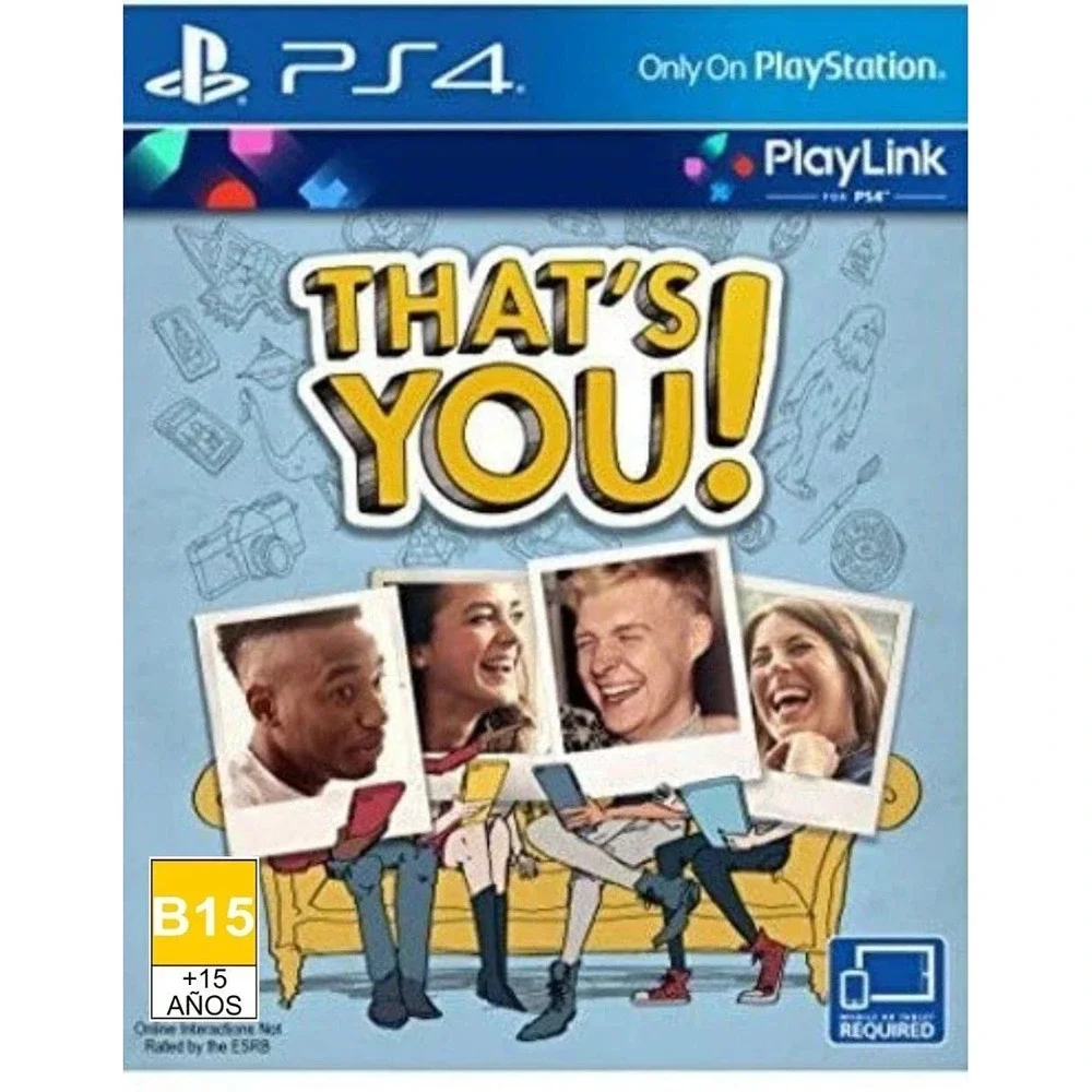 That's You - Playstation 4 PS4 - New Sealed - RIP IN PLASTIC